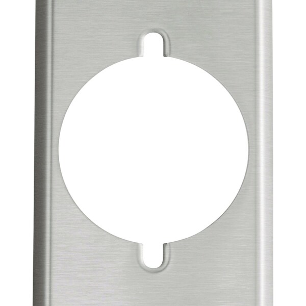 Cooper Industries Eaton Power Outlet Wallplate, 51/4 in L, 33/4 in W